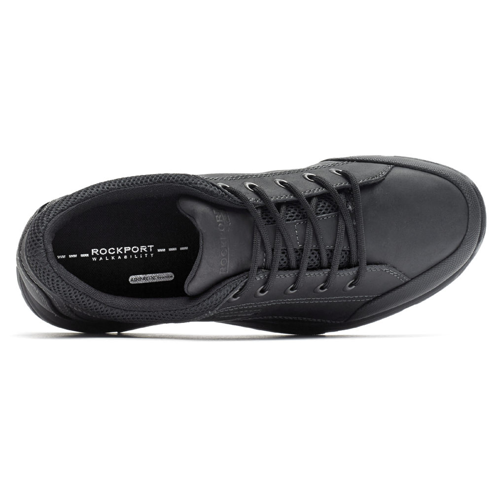 Rockport Joggesko Herre Svart - Chranson Lace-Up - QZMA87521